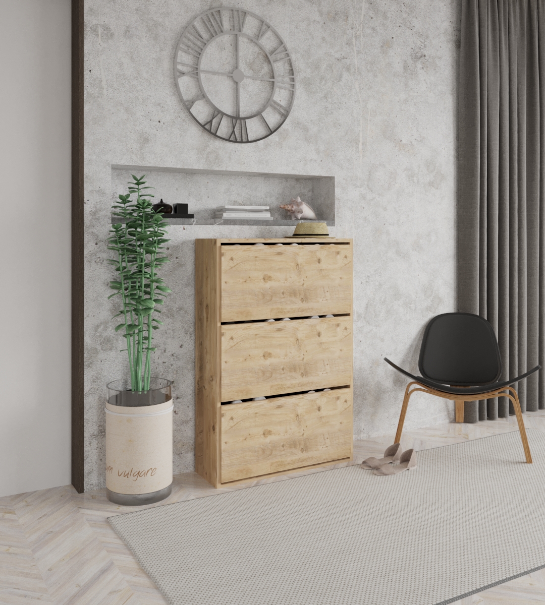 119-BS-MA11-1 Организер - Чевларник дрво - Image 1
